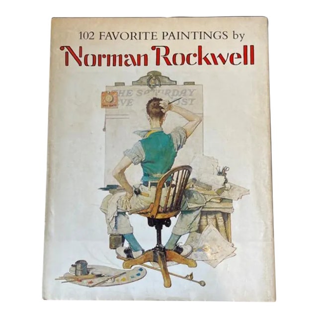 Vintage Norman Rockwell American Artist Book For Sale