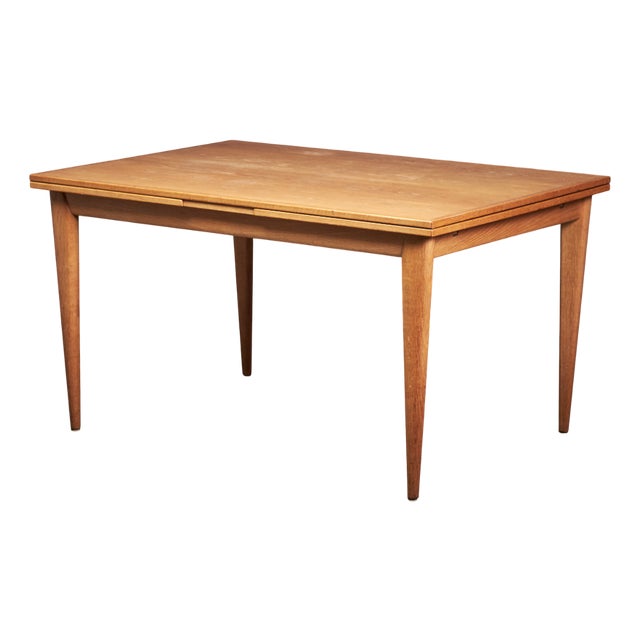 Extendable Oak Dining Table by N.O. Møller, 1960s For Sale