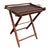2000 - 2009 Ralph Lauren British Colonial Style Faux Bamboo & Brass Tray Table / Bar For Sale - Image 5 of 5