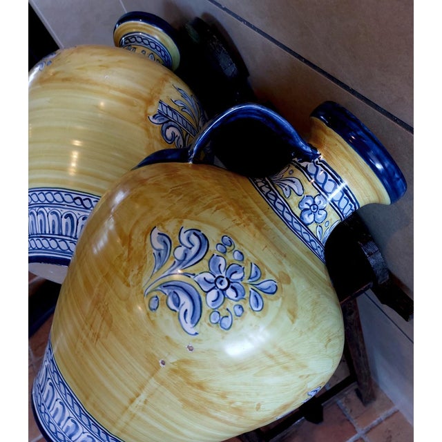 Antique Earthenware Vases from Puente Del Arzobispo, 1890 For Sale - Image 12 of 18