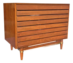 Vintage Mid Century Modern Dresser by Merton Gershun for American of Martinsville