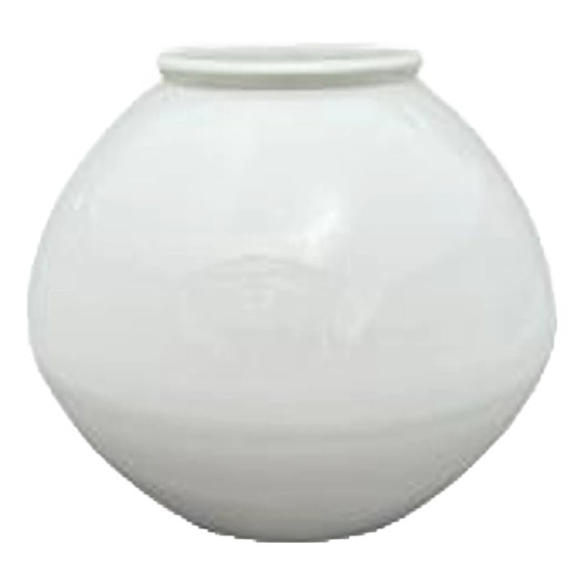 Contemporary Porcelain Moon Jar For Sale