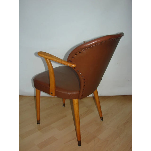 Wood Mid-Century Modern Armchair, 1960s For Sale - Image 7 of 10