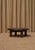 Hand-Hammered Wood Coffee Table, 1970s, in Very Good conditions. Designed 1970 to 1979