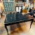 1940s Black Lacquered Ormolu Desk / Bureau Plat For Sale - Image 9 of 12