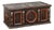 Original Hand Painted Flat Top Trunk Dated 1890 From Hungary For Sale