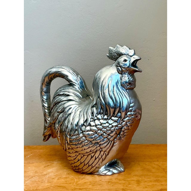 Vintage Arthur Court Pewter Rooster Pitcher For Sale In West Palm - Image 6 of 18