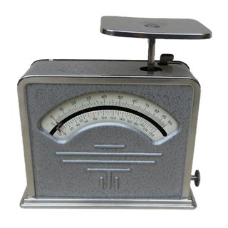 Vintage Art Deco Letter Scale from Jakob Maul For Sale