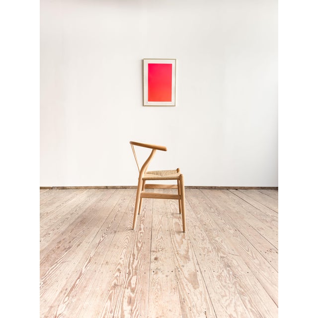 Wood Mid-Century Modern CH24 Chair in Oak with Danish Cord by by Hans J. Wegner for Carl Hansen & Søn, 1960s For Sale - Image 7 of 18