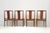 Chairs in Pau Ferro Veneer by Henning Sorensen for Danex, 1960s, Set of 4 For Sale - Image 5 of 11