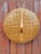 Vintage hand‑woven bamboo basket showcasing traditional craftsmanship and warm natural texture. It features a tight...