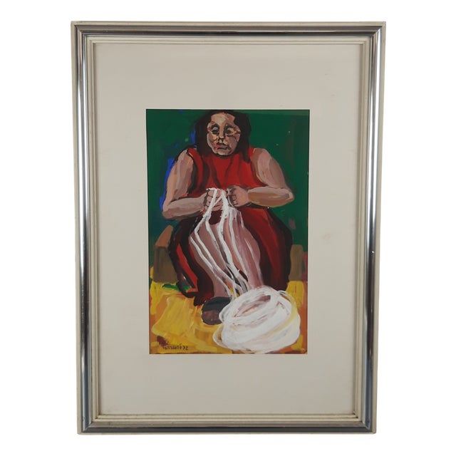 Saverio Terruso, 1972, Glass & Wood & Paper For Sale