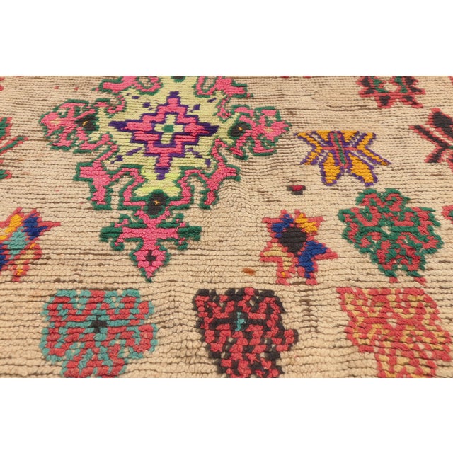 Late 20th Century Vintage Boujad Moroccan Rug, 03'08 X 06'00 For Sale - Image 5 of 10