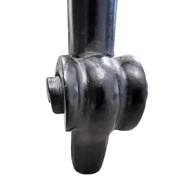 A lovely pair of carved and ebonised console tables made in France in the 1940s. Beautifully carved wood and they are...