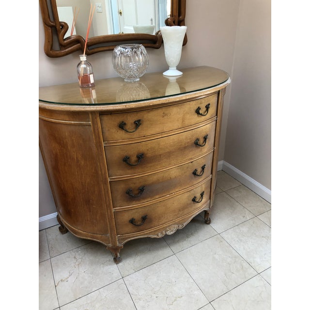 French Bombay Dresser With Blond Finish Chairish