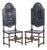 Portuguese High-Backed Chairs, 19th Century, Set of 2 For Sale