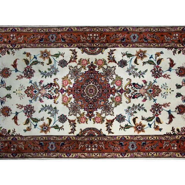 Vintage Persian Tabriz Rug For Sale - Image 16 of 16