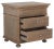Wood Allisyn 3 Drawer Wood Nightstand - Light Brown For Sale - Image 7 of 11