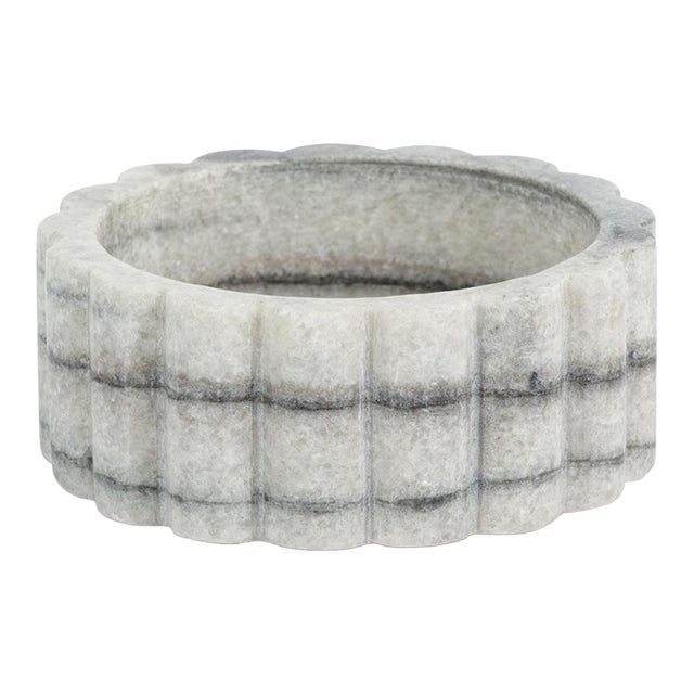 Andaman Marble Condiment Bowl, Small For Sale