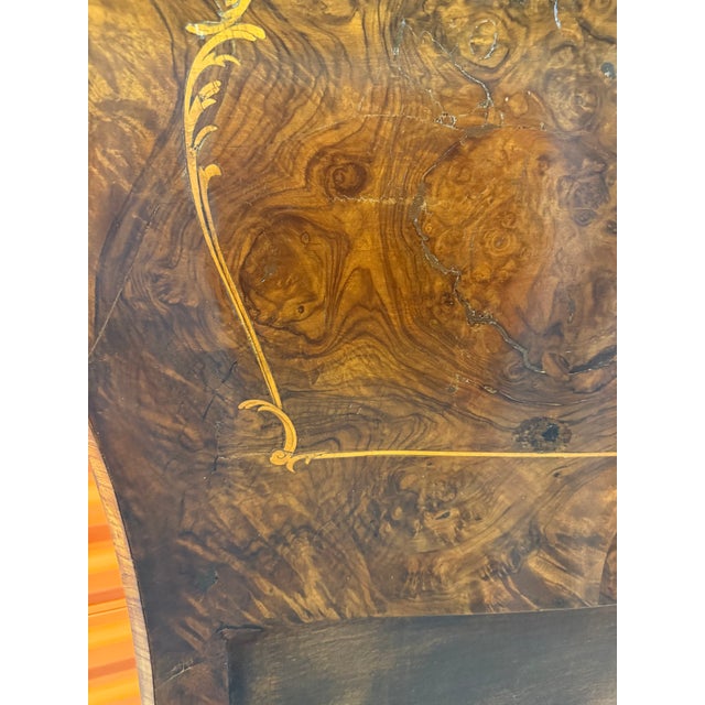 Brown Pair of Italian 19th Century Twin Beds or King Retrofit For Sale - Image 8 of 12