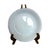 Seltmann Weiden Bavaria Porcelain Dinner Set 18 P. For 6, White Embossed Marie-Luise Style, Platinum Rim, Circa 1960 For Sale - Image 4 of 8