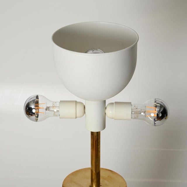 Large Mid-Century Modern Table Lamp in Brass by Goffredo Reggiani for Reggiani, 1970s For Sale - Image 6 of 17