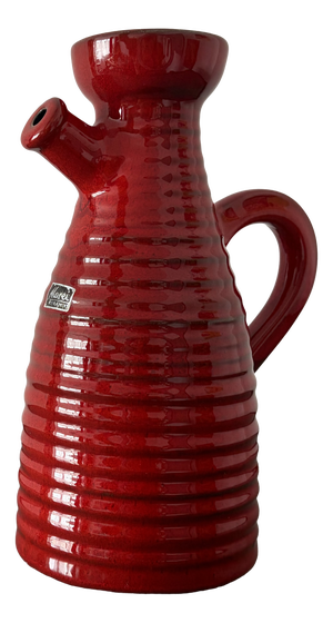 Vintage Red Jug from Marei Keramik, Germany, 1970s
