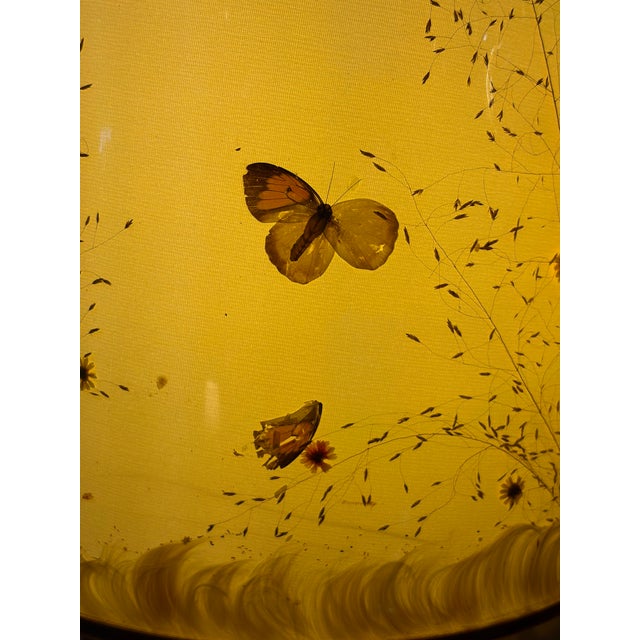 1960s Van Briggle Pottery Lamp “Rebecca at the Well” With Original Butterfly Shade For Sale - Image 9 of 10