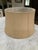 English Large Lined Burlap/Jute Drum Lampshade – 20” Dia. Ralph Lauren, Coastal, Rustic & Natural - See Pics! For Sale - Image 3 of 4