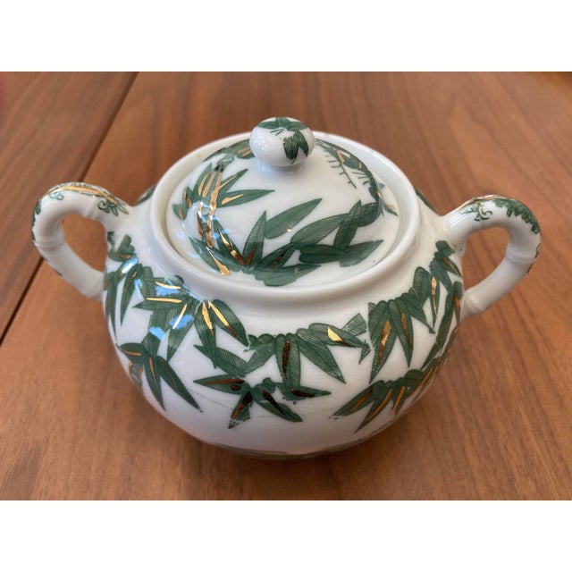 Vintage Japanese Porcelain Tea Service- 29 Pieces For Sale - Image 9 of 14