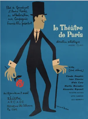 2021 Masters of Serigraphy, Individual Print, Le Théâtre De Paris, Norman Hudon