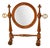 Historicism Standing Mirror in Brass, 1880 For Sale