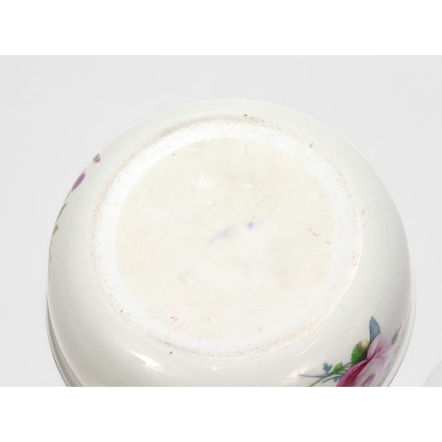 Antique Marcolini Period Meissen Porcelain Floral Bordeleau or Chamber Pot For Sale - Image 10 of 14