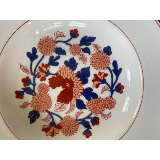 Fitz and Floyd 1970s Fitz and Floyd Chrysanthemum Serving Bowl For Sale - Image 4 of 7