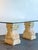 Late 20th Century Vintage Carved Coquina Stone Pedestal Dining Table For Sale - Image 5 of 12