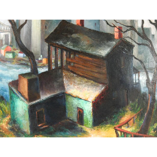 1940s Landscape Painting For Sale - Image 4 of 9