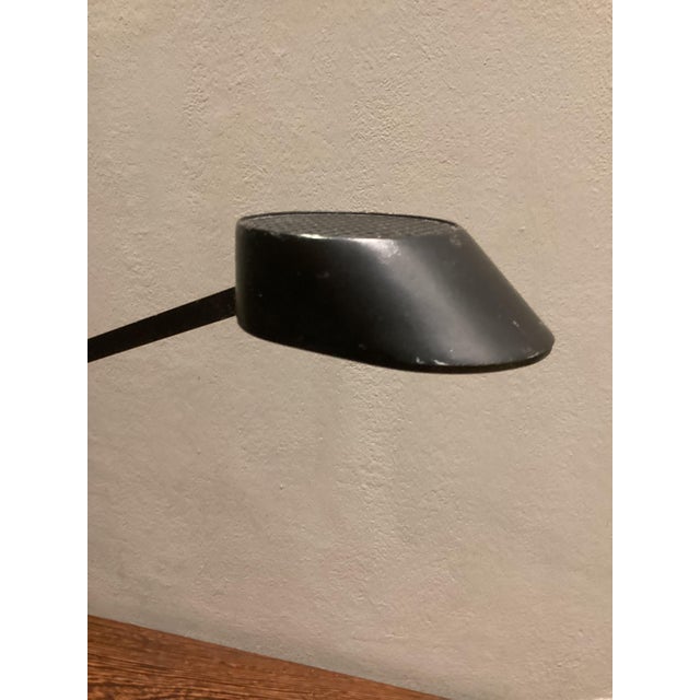 Black Postmodern Italian Ala Table Lamp by Rodolfo Bonetto for Iguzzini, 1980s For Sale - Image 8 of 10