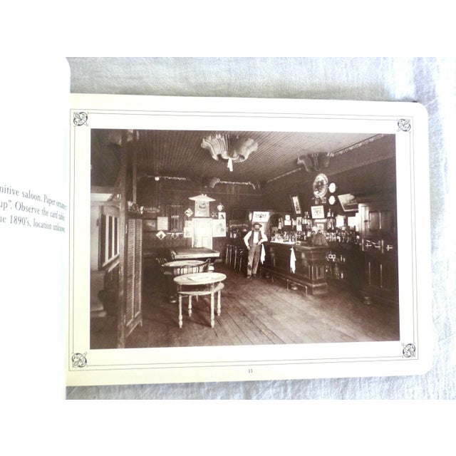 Paper Saloons Bars & Cigar Stores, Rare Historic Photos Book For Sale - Image 7 of 10