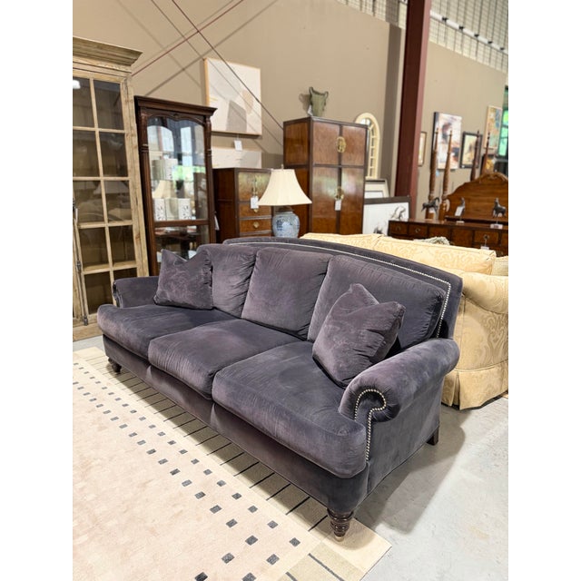 A beautifully tailored Ethan Allen Hyde sofa pairing classic English-inspired lines with a relaxed, sophisticated...