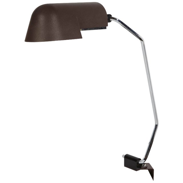 1970s Pala Desk Lamp by D. C. Arnoldi for Luci Illuminazione d'Interni of Italy For Sale