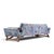 Mid 20th Century Adrian Pearsall for Craft Associates Mid Century Gondola Sofa For Sale - Image 5 of 9