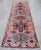 1970s Runner Rug Turkish Hand-Knotted Rug Pink Hallway Decor Kitchen Runner 3x10 Ft Approx For Sale - Image 16 of 18