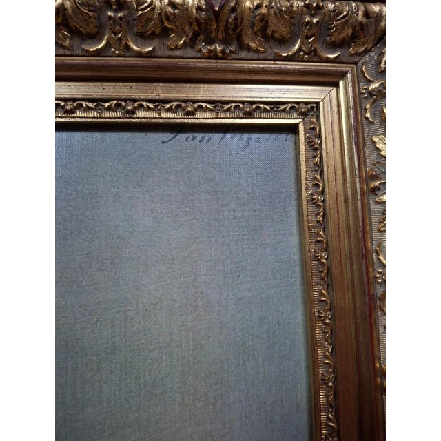 1970s After Henri Fantin-Latour, Still Life with Flowers and Fruit, 1970s, Oil on Canvas For Sale - Image 5 of 10