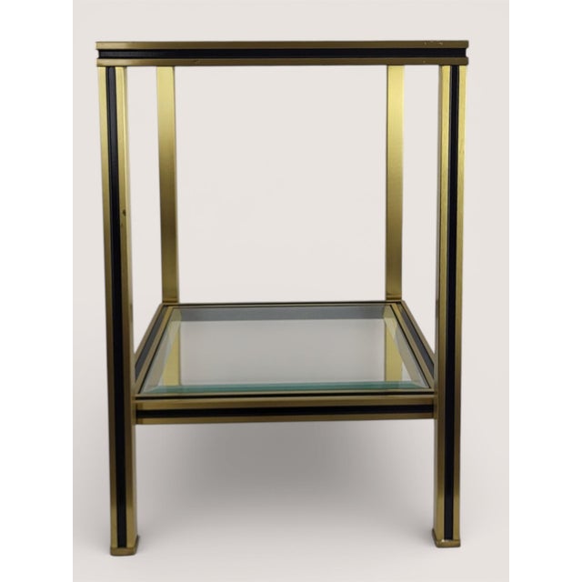 Black Vintage Serving Table by Pierre Vandel, 1970s For Sale - Image 8 of 12