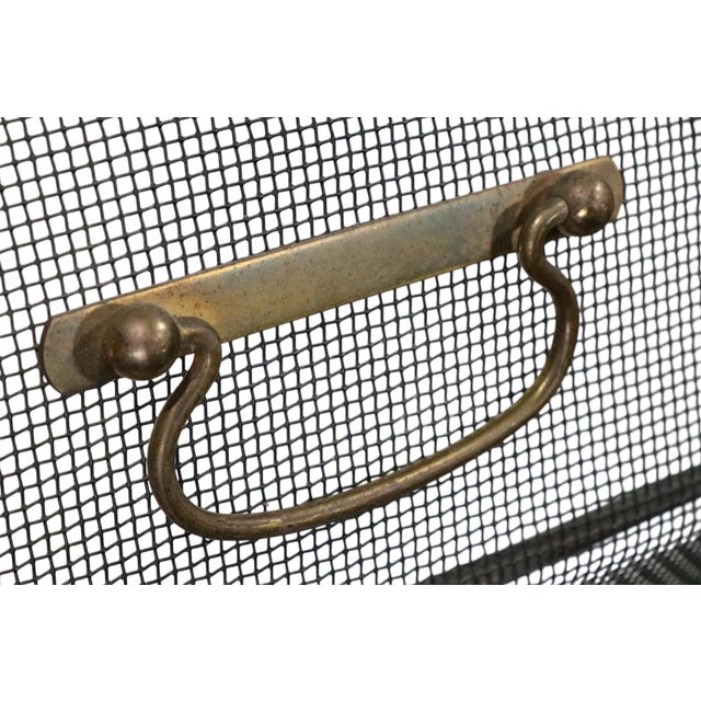 Stationary Fireplace Screen Spark Gard For Sale - Image 11 of 11