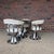 Vintage Russell Woodard Style Chrome Swivel Dining Set With Smoked Glass Top For Sale - Image 11 of 12
