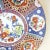 Imari by Heygill Decorative Wall Accent Display Vintage Porcelain Round Serving Platter For Sale In New York - Image 6 of 12