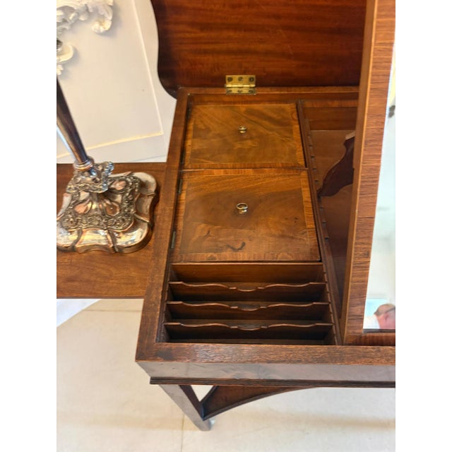 Late 18th Century Antique Georgian Mahogany Dressing Table, 1780 For Sale - Image 5 of 12