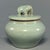 Antique Chinese Celadon Covered Jar With Animal‑Form Finial, Collectible Antique For Sale - Image 4 of 6