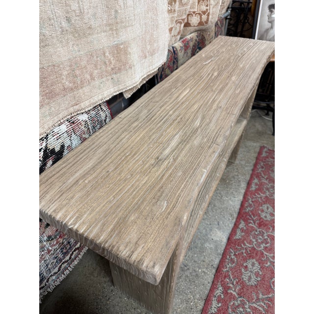 Wood Adoorne Console For Sale - Image 7 of 11